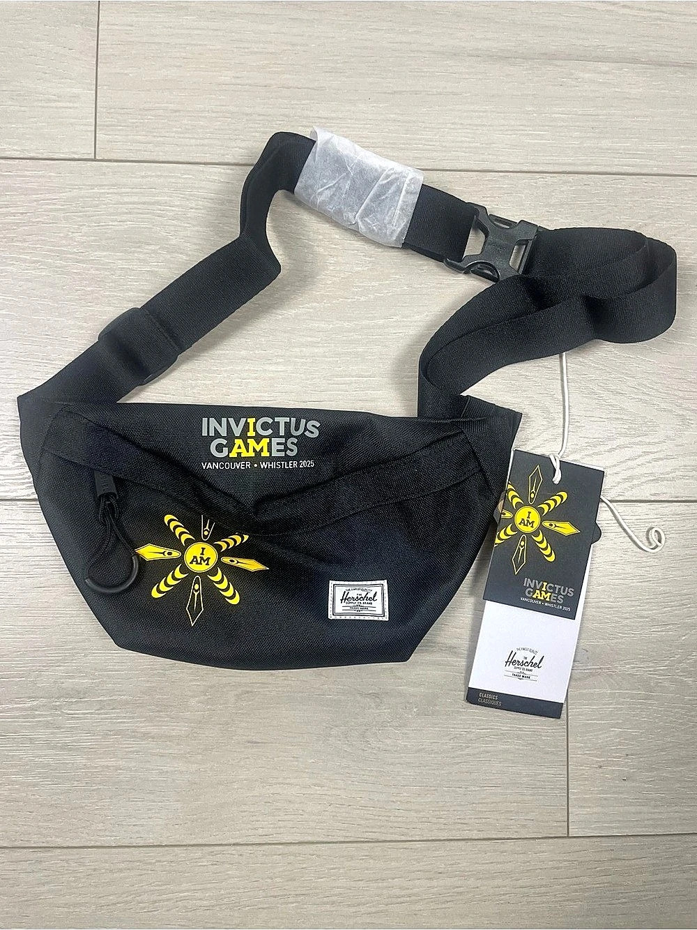 Herschel Invictus Games Vancouver Whistler 2025 Fanny Pack NWT
